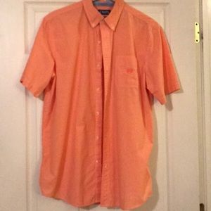 Men’s Chaps Short Sleeved Button Down Shirt